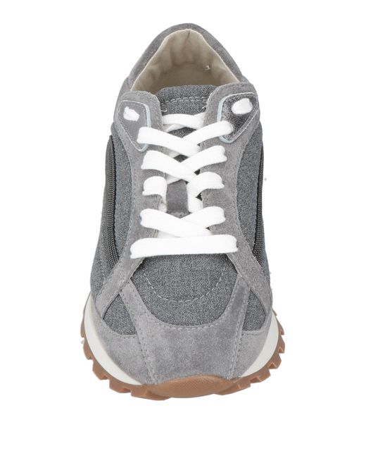 Brunello Cucinelli Gray Trainers