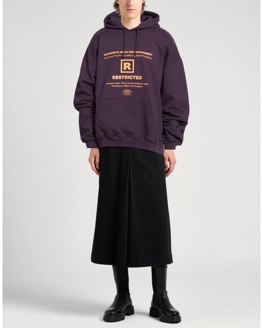Sweat-Shirt Vetements pour homme en coloris Purple