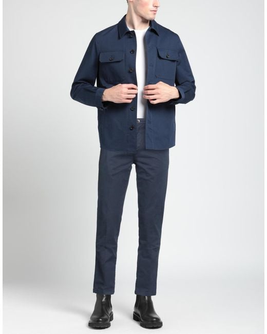 Brooksfield Blue Pants for men