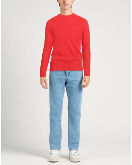 Pullover di Altea in Red da Uomo