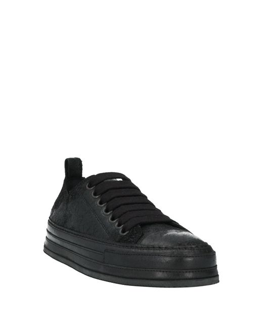 Ann Demeulemeester Black Sneakers