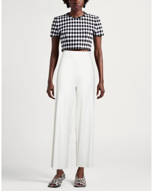 Alpha Studio White Trouser