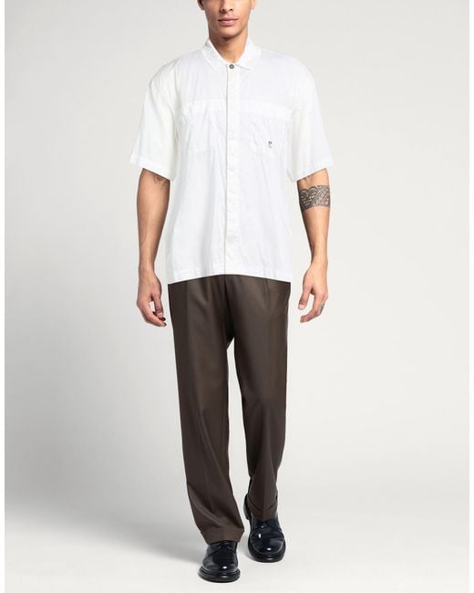 C P Company White Shirts for men