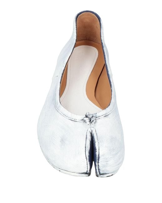 Maison Margiela White Ballet Flats