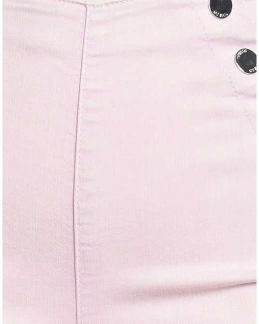 Guess Pink Jeans Cotton, Elastane