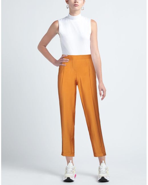 Nenette Orange Pants