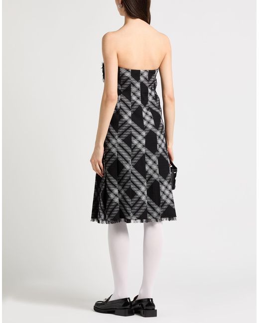 Burberry Black Midi-Kleid