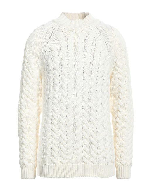 Heritage White Sweater for men