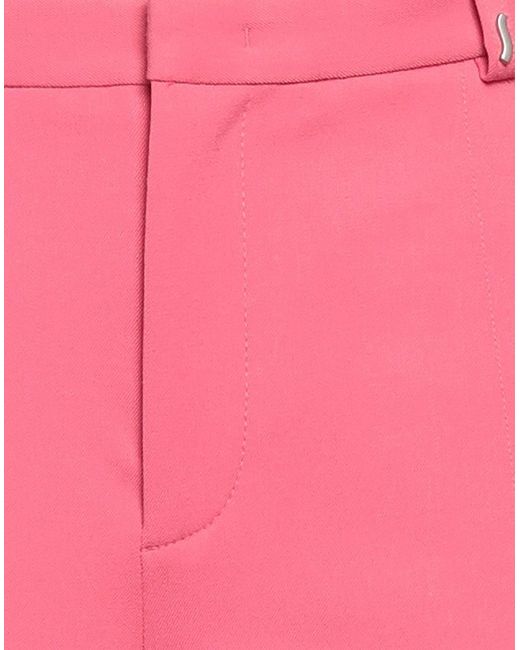 Ssheena Pink Pants Polyethylene, Virgin Wool, Elastane