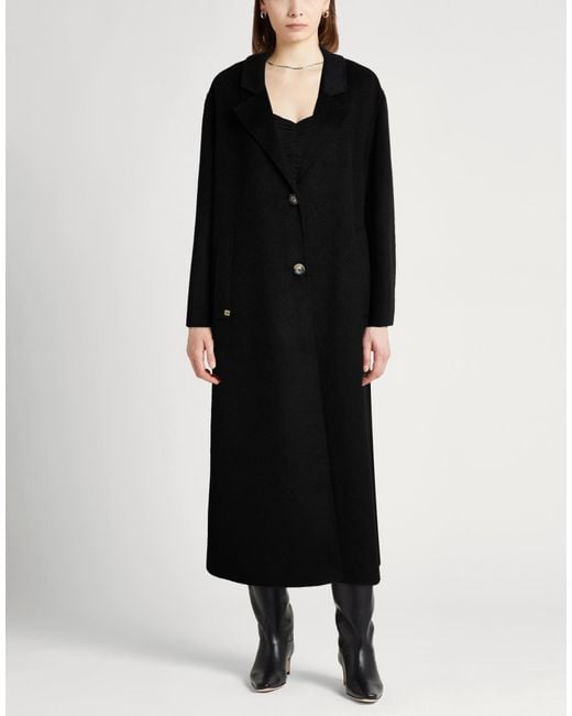 Manila Grace Black Coat