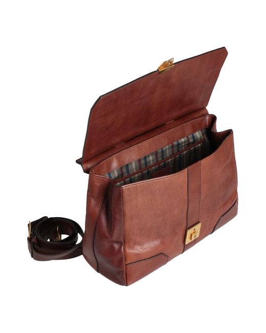 The Bridge Red Handbag for men