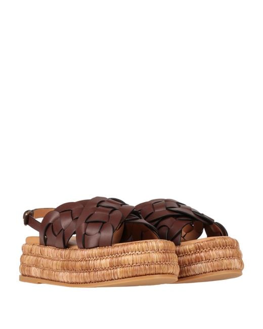 Tod's Brown Espadrilles