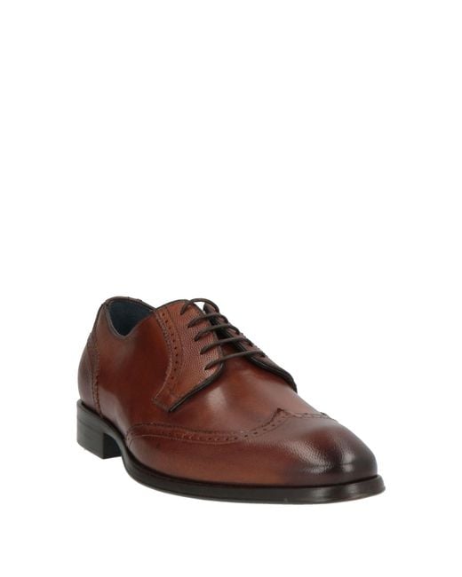 Stringate di Sutor Mantellassi in Brown da Uomo