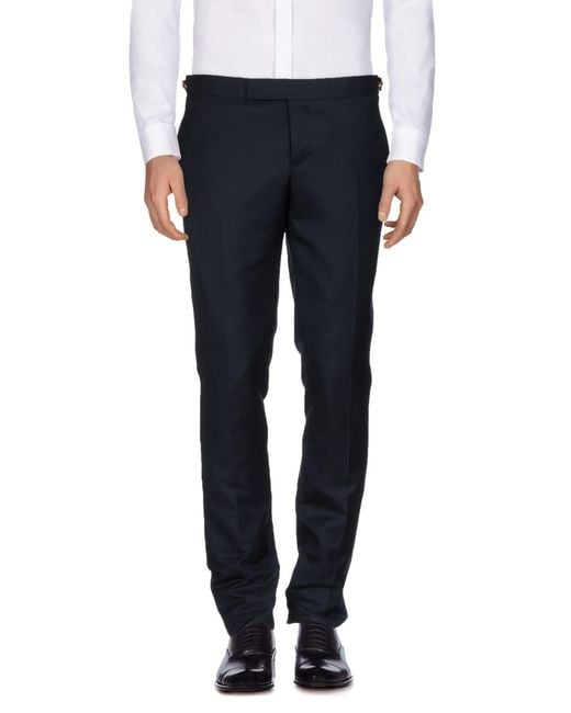 Thom Browne Blue Pants for men