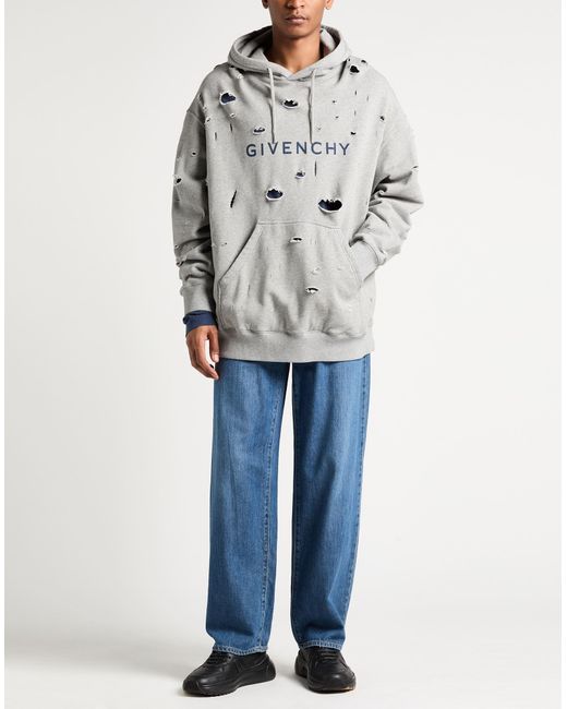 Givenchy Gray Sweatshirt Cotton for men