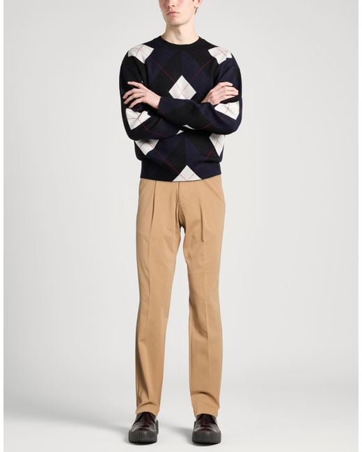 Lardini Natural Camel Pants Cotton, Elastane for men