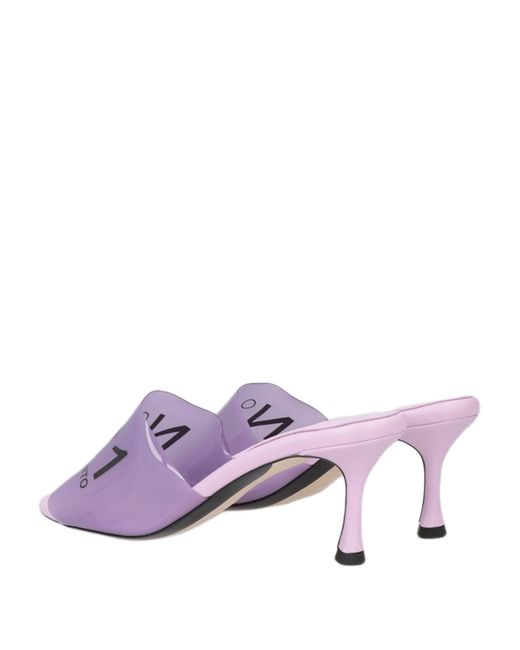 N°21 Purple Sandals