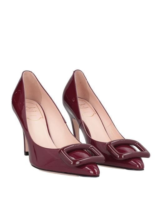 Roger Vivier Purple Pumps