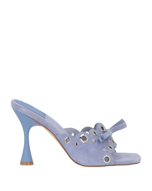 Jeffrey Campbell Blue Sandals