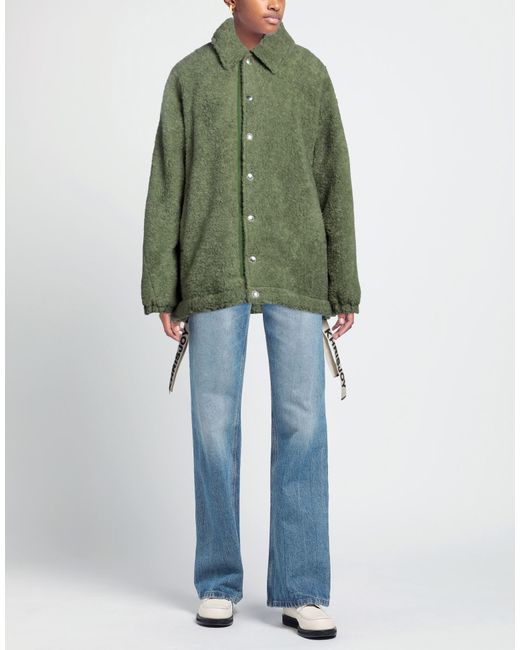 Khrisjoy Green Shearling & Teddy