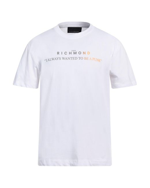 John Richmond T-shirts in White für Herren