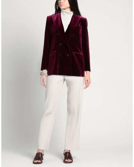 NINA 14.7 Purple Blazer Polyester, Elastane