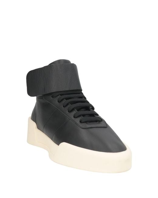 Fear Of God Black Sneakers Leather for men