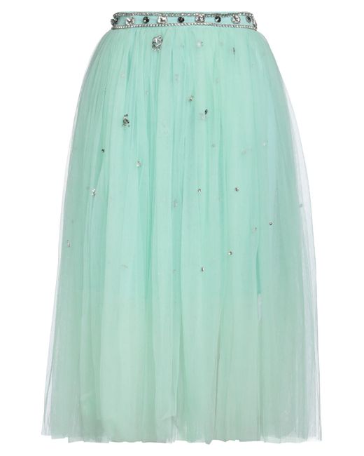 Twinset Green Midi Skirts