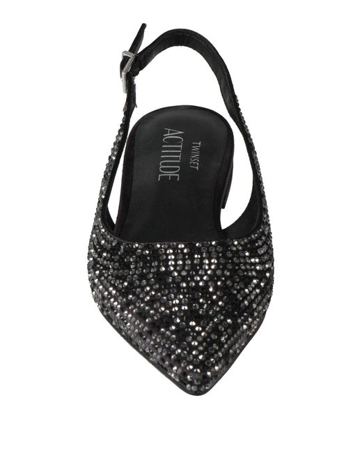 Twinset Black Ballet Flats