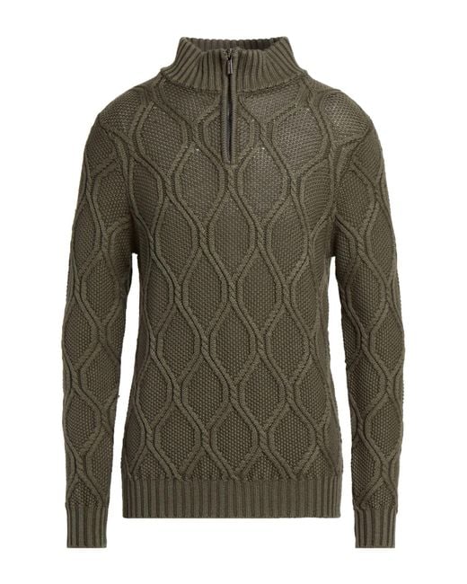 Pullover Moorer de hombre de color Green