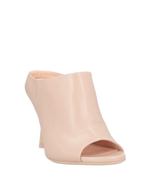 Agl Attilio Giusti Leombruni Natural Blush Sandals Leather