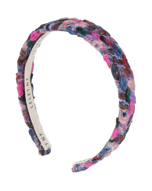 Dolce & Gabbana Blue Hair Accessory Textile Fibers