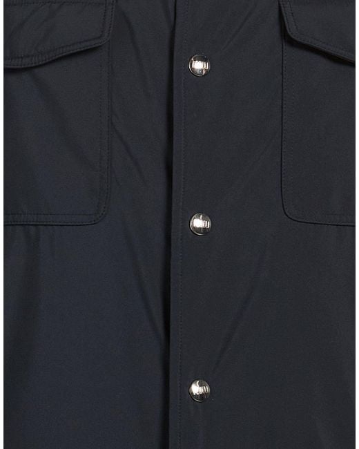 Fedeli Blue Midnight Jacket Polyester for men
