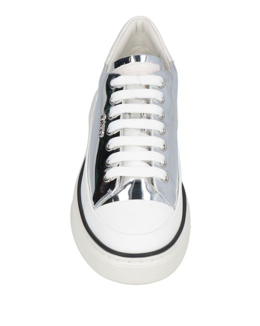Bally White Trainers