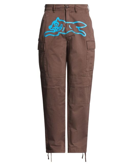BBCICECREAM Blue Pants Cotton for men