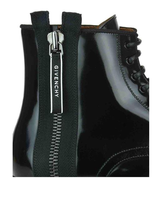 Botines de caña alta Givenchy de hombre de color Black