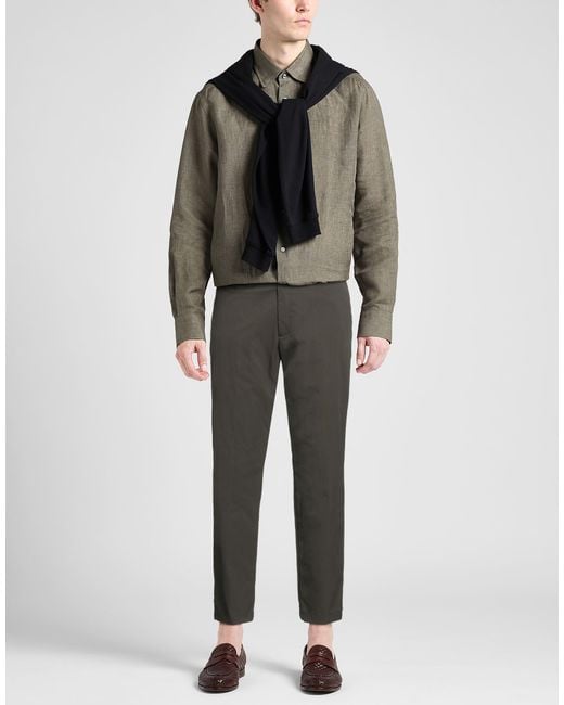 Incotex Gray By Slowear Pants Polyester for men