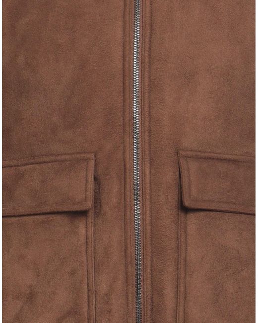 AT.P.CO Brown Shearling & Teddy for men