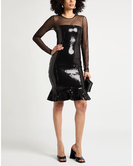 GAUDI Black Midi-Kleid