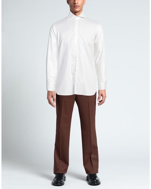 Camisa Aion de hombre de color White