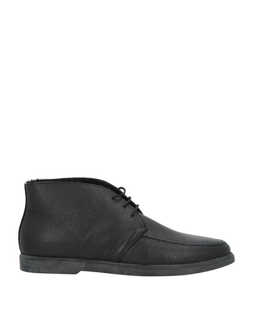 Cerruti 1881 Black Ankle Boots for men