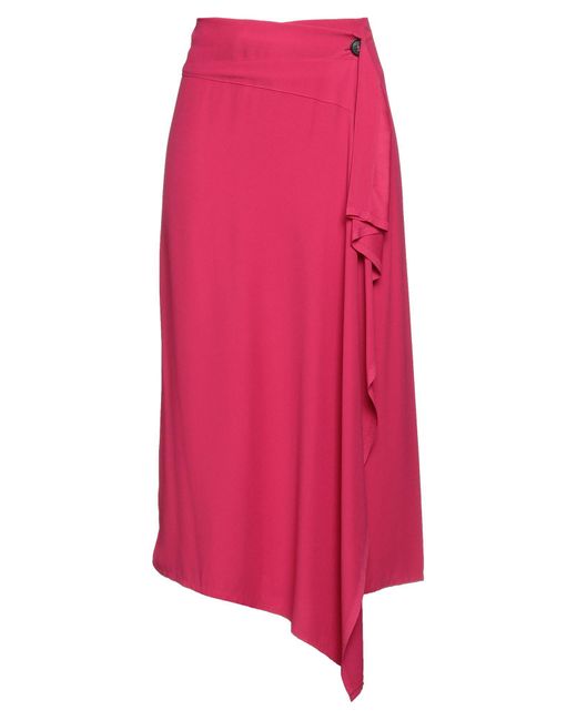 Ballantyne Pink Midi Skirt