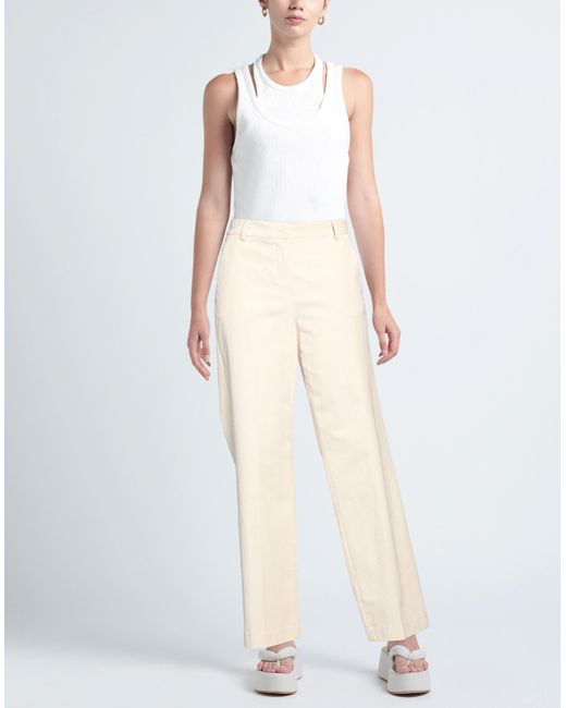 P.A.R.O.S.H. White Trouser