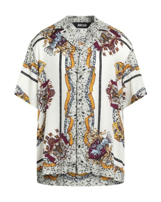 Just Cavalli White Shirt for men