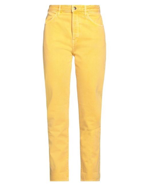 Washington DEE-CEE U.S.A. Yellow Jeans