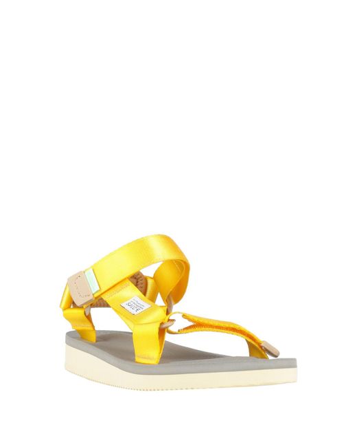 Suicoke Yellow Sandals