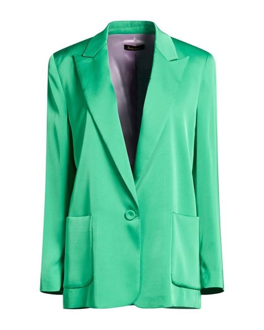 Hanita Green Blazer Polyester, Elastane