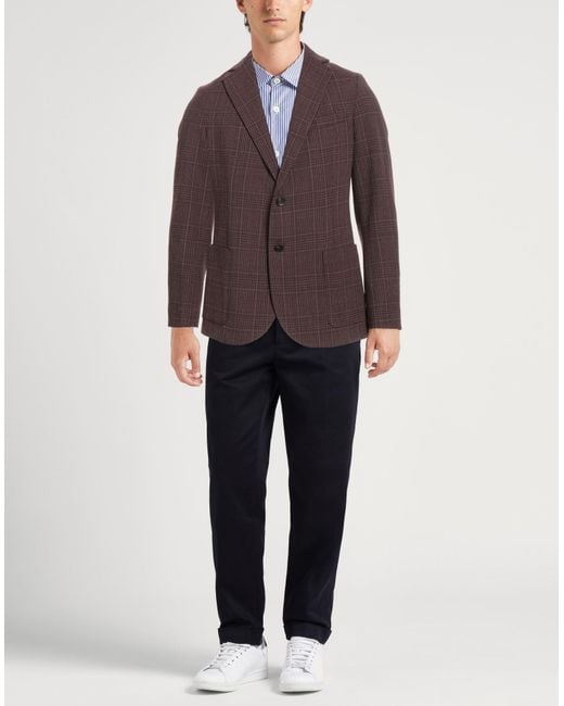 Circolo 1901 Purple Blazer Wool, Elastane for men