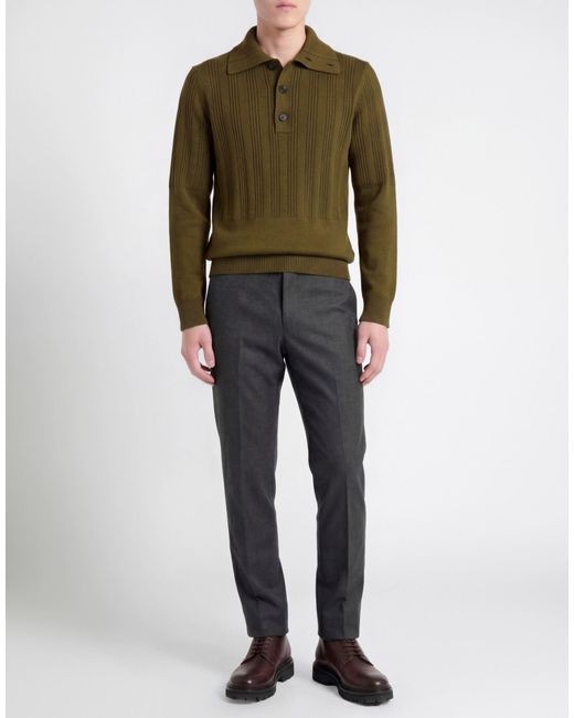 Paolo Pecora Green Jumper for men