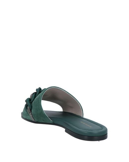 Fabiana Filippi Green Sandals